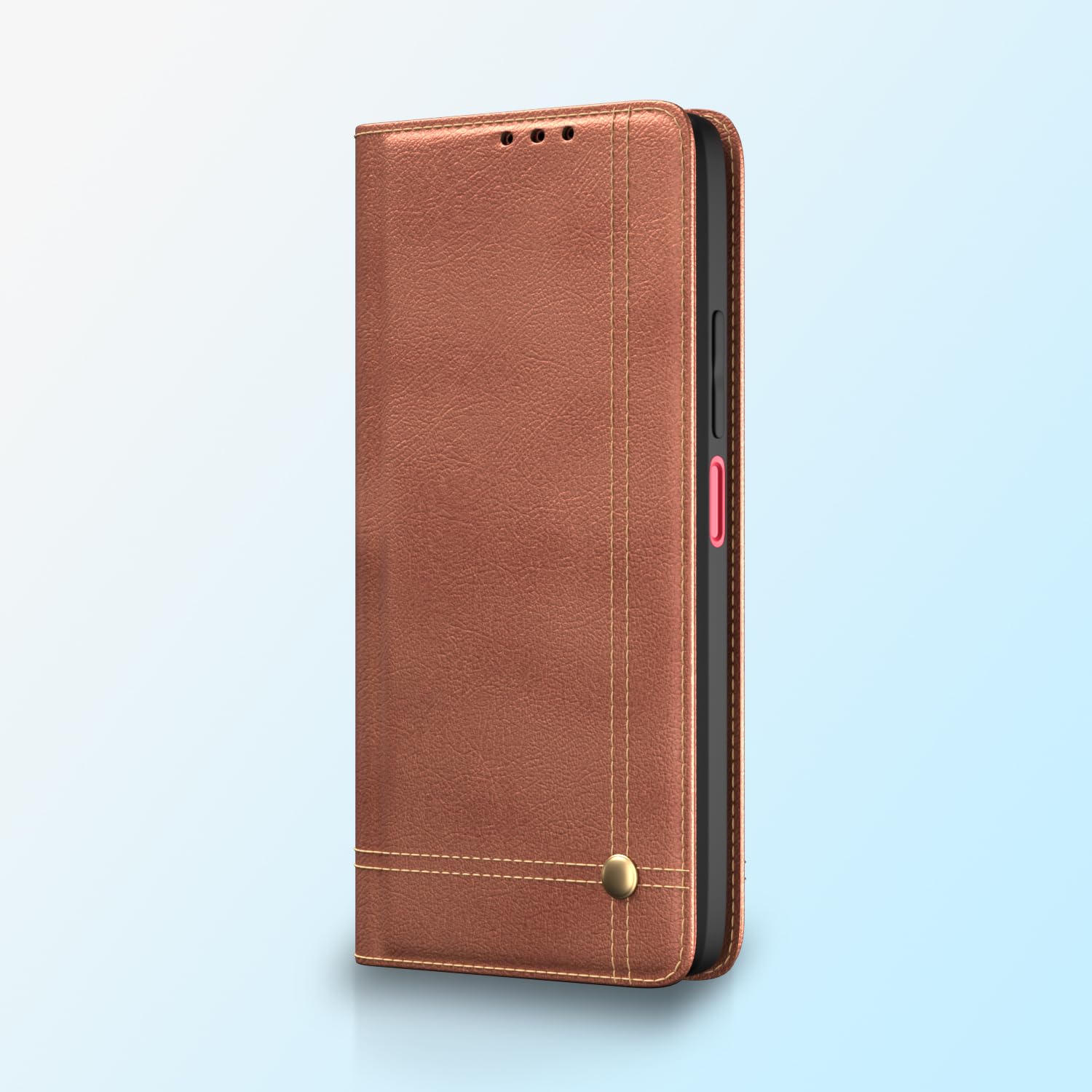 Realme Narzo 80x/P3x/14X 5G flip case in brown by Pikkme – photo 6
