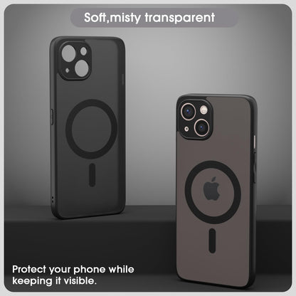iPhone 14 MagSafe back cover in black smoke mag-safe by Pikkme – photo 3