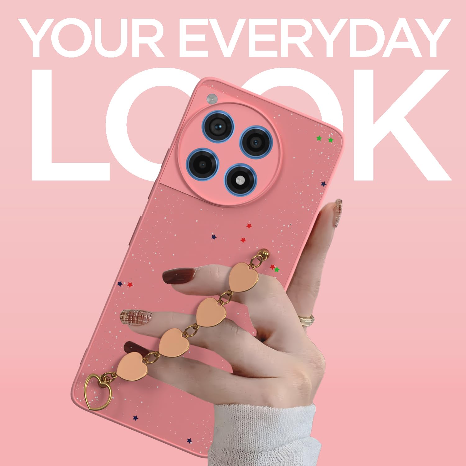 Pink Chain phone cover for OnePlus 12R 5G – Pikkme – photo 2