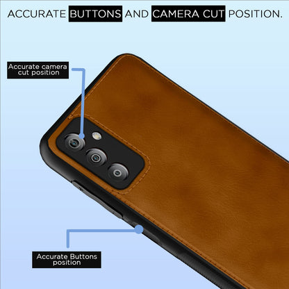 Pikkme brown Leather phone cover for Samsung A14 5G – photo 6