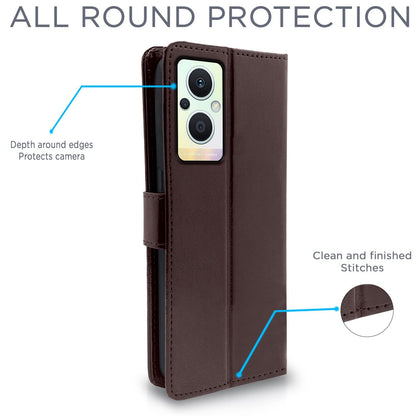 Pikkme coffee mobile flip cover for Oppo F21 Pro/F21s Pro 5G – photo 4
