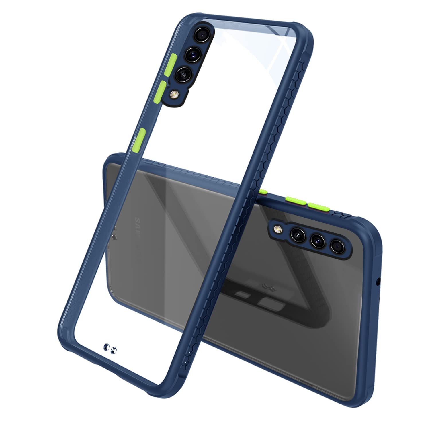 Pikkme Samsung A50/A30s/A50s Clear blue mobile back cover