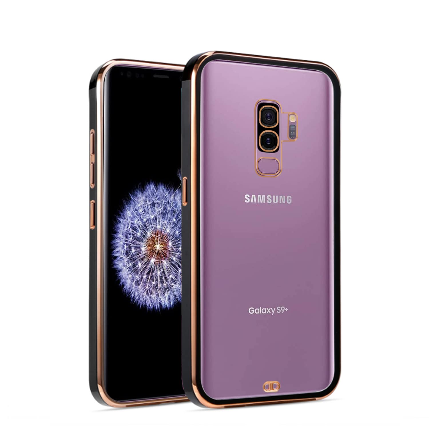 Pikkme black Chrome phone cover for Samsung S9 Plus