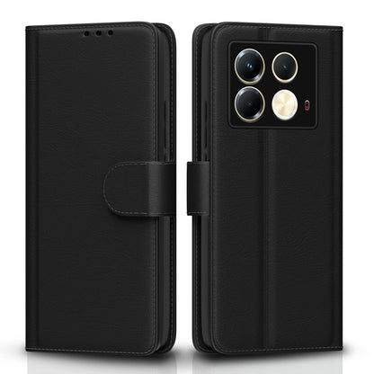 Pikkme Infinix Note 40 5G Wallet black flip cover