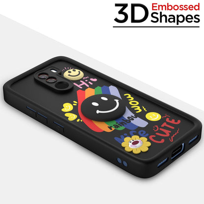 Pikkme black mobile back cover for Poco F1 – photo 3