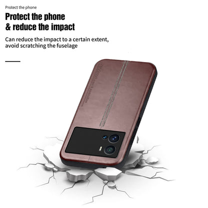Pikkme iQOO 9 5G brown mobile back cover – photo 7