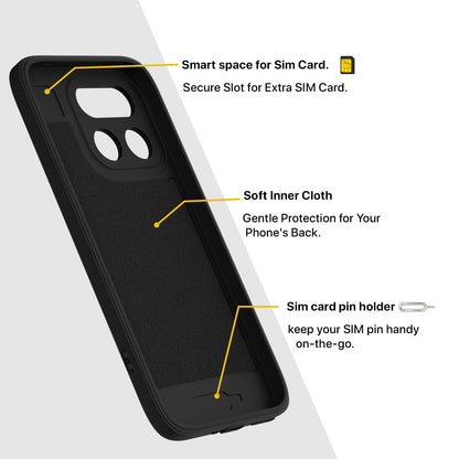 Pikkme Realme 16 Pro 5G MagSafe black back cover – photo 6