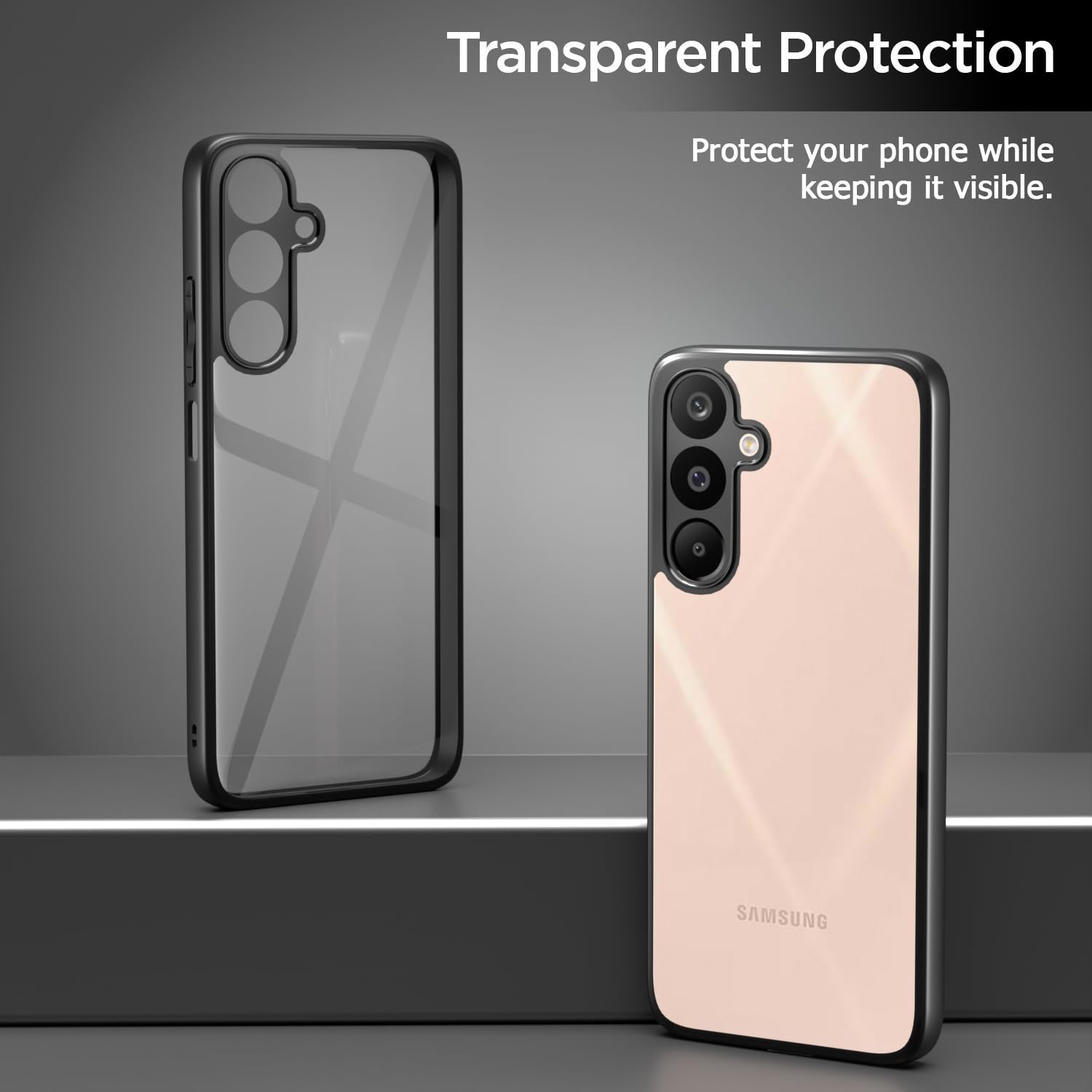 Samsung M16 5G mobile back cover in black by Pikkme – photo 3