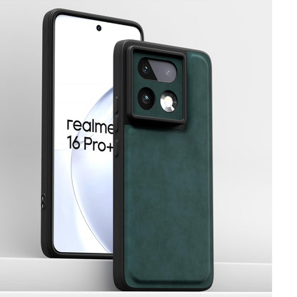 Pikkme Realme 16 Pro Plus 5G Leather green back cover – photo 2