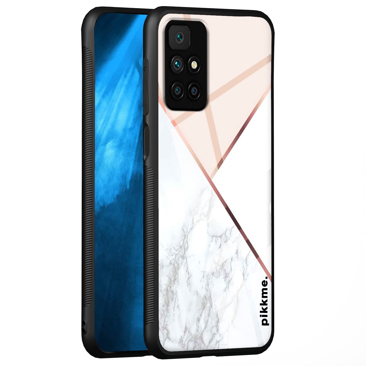 Pikkme Hybrid back cover for Redmi 10 Prime