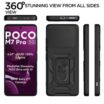 Poco M7 Pro 5G mobile cover in black by Pikkme – photo 5