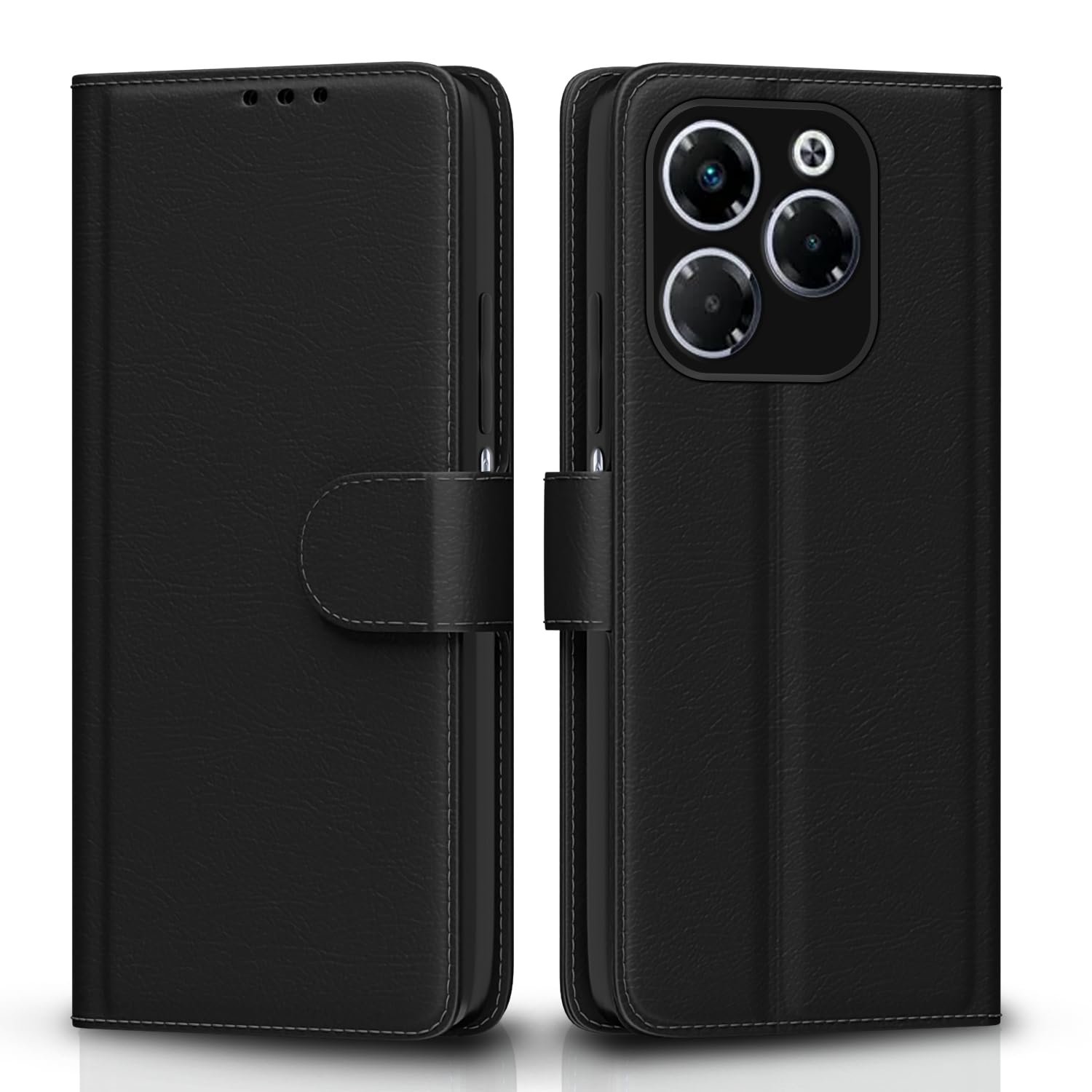 Pikkme Infinix Note 40 5G Wallet black wallet flip cover