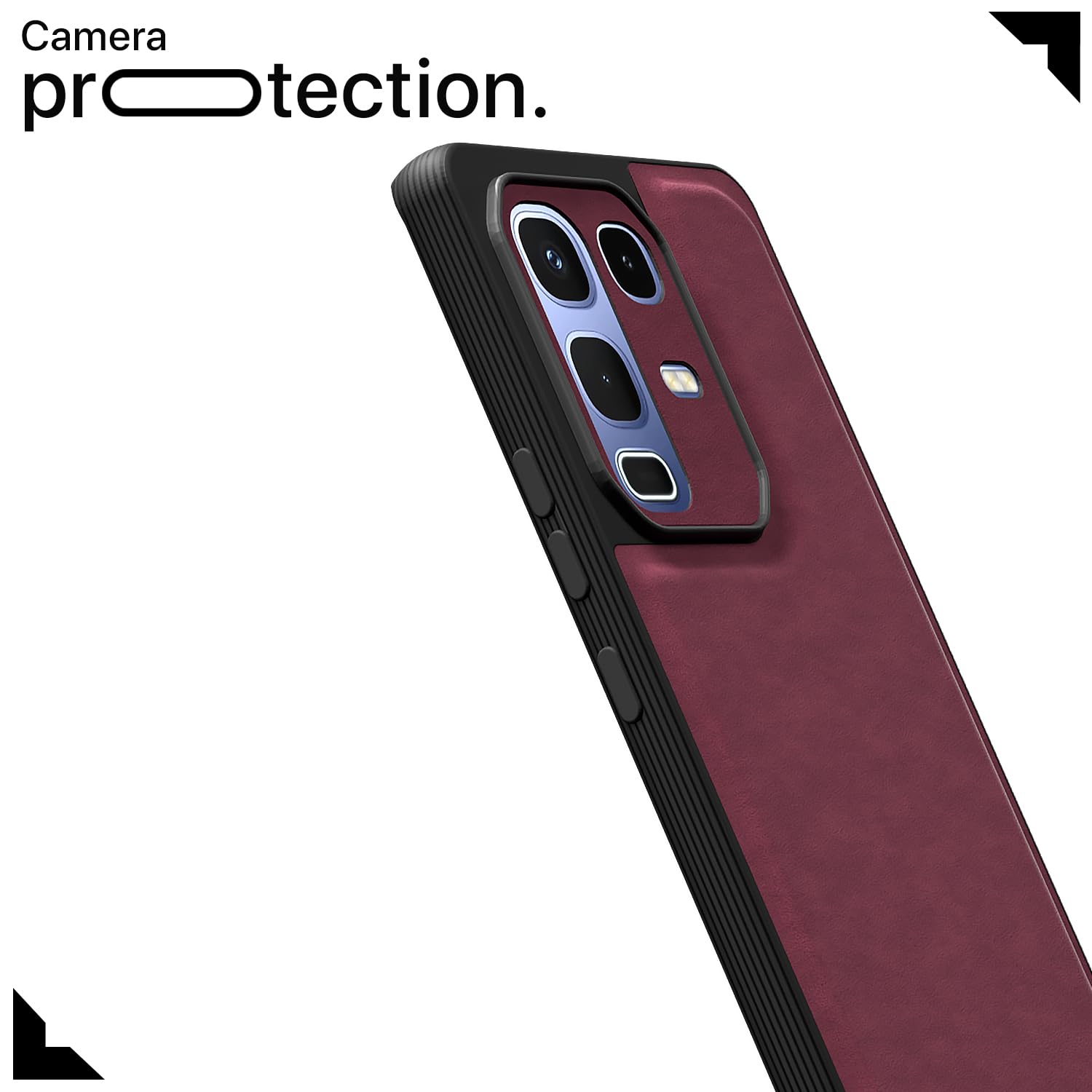Pikkme Infinix Note 50s 5G Leather purple phone cover – photo 5