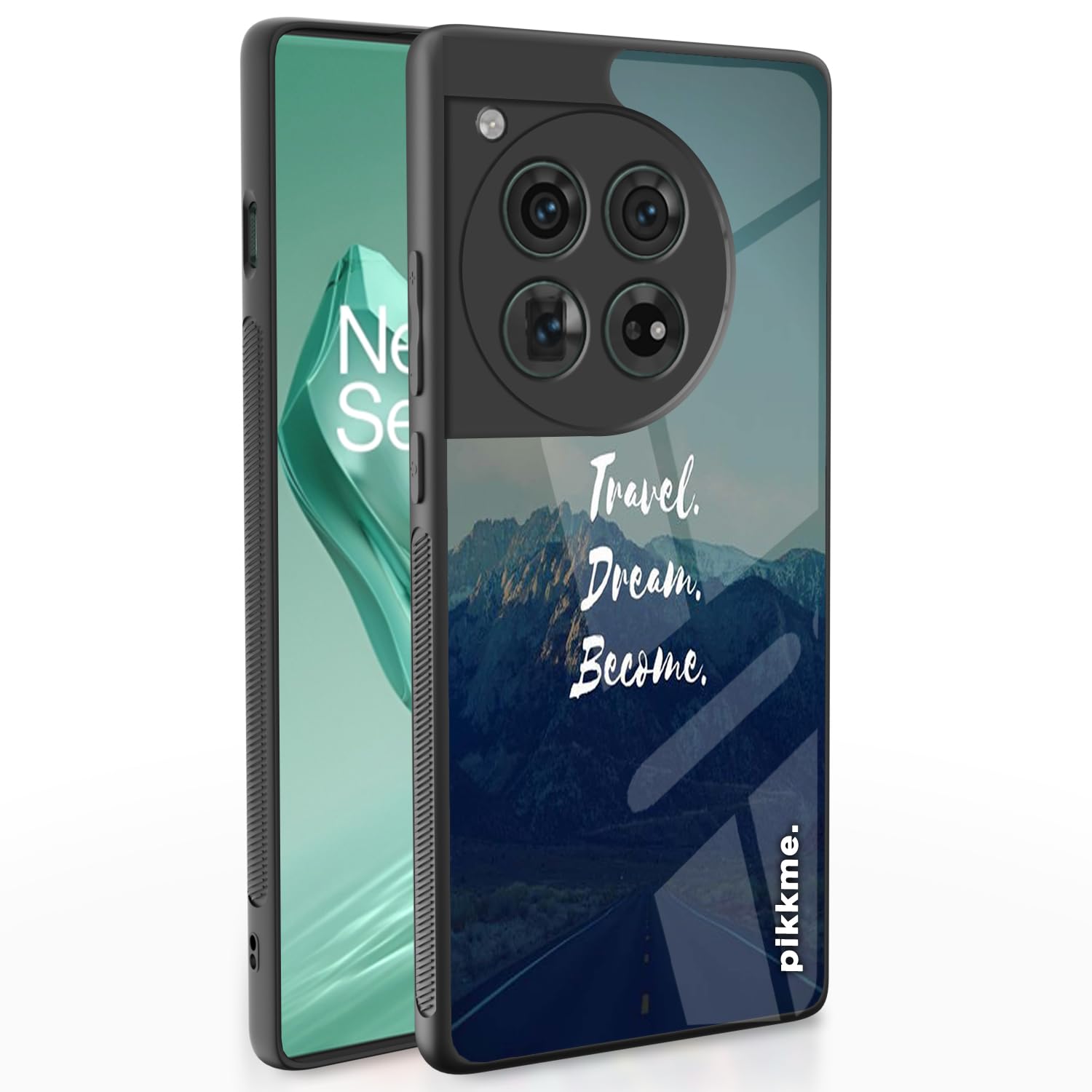 Pikkme mobile back cover for OnePlus 12R 5G
