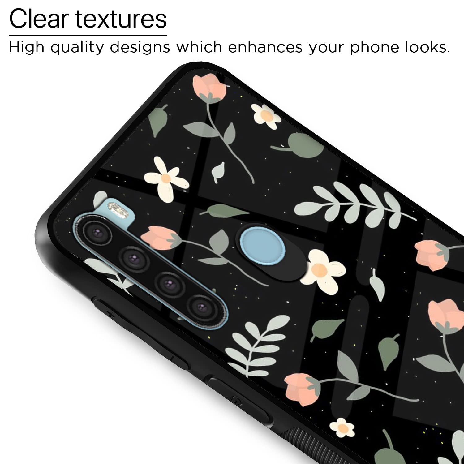 Pikkme Redmi Note 8 Flower back cover – photo 4