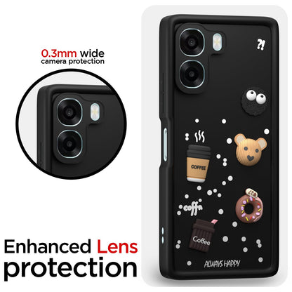 Pikkme black phone cover for Oppo A6X 5G/3D – photo 5