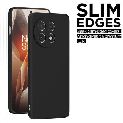 OnePlus 13R 5G Matte back cover in black by Pikkme – photo 6