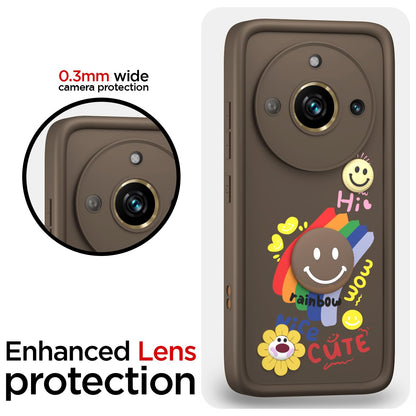 Pikkme brown Soft Silicone phone cover for Realme 11 Pro/Pro Plus 5G – photo 5