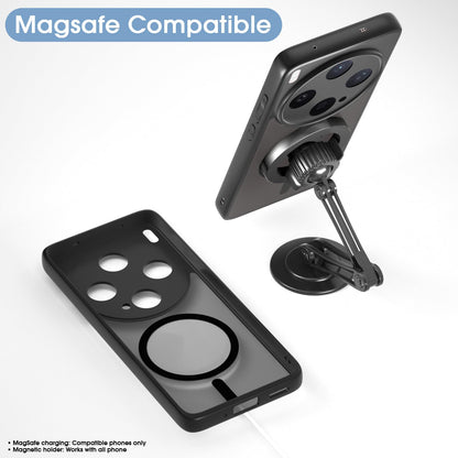 Black smoke mag-safe MagSafe mobile cover for Vivo X300 5G – Pikkme – photo 7