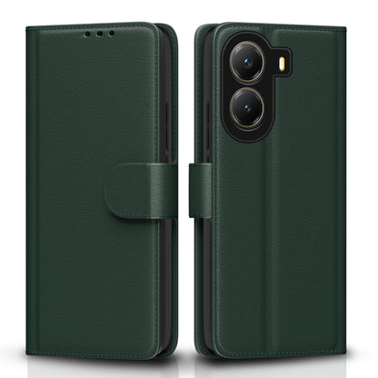 Pikkme Poco X7 Pro 5G green flip case
