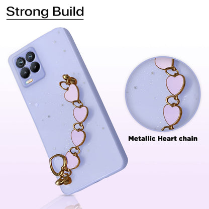 Realme 8 4G/8 Pro Chain back cover in purple by Pikkme – photo 7