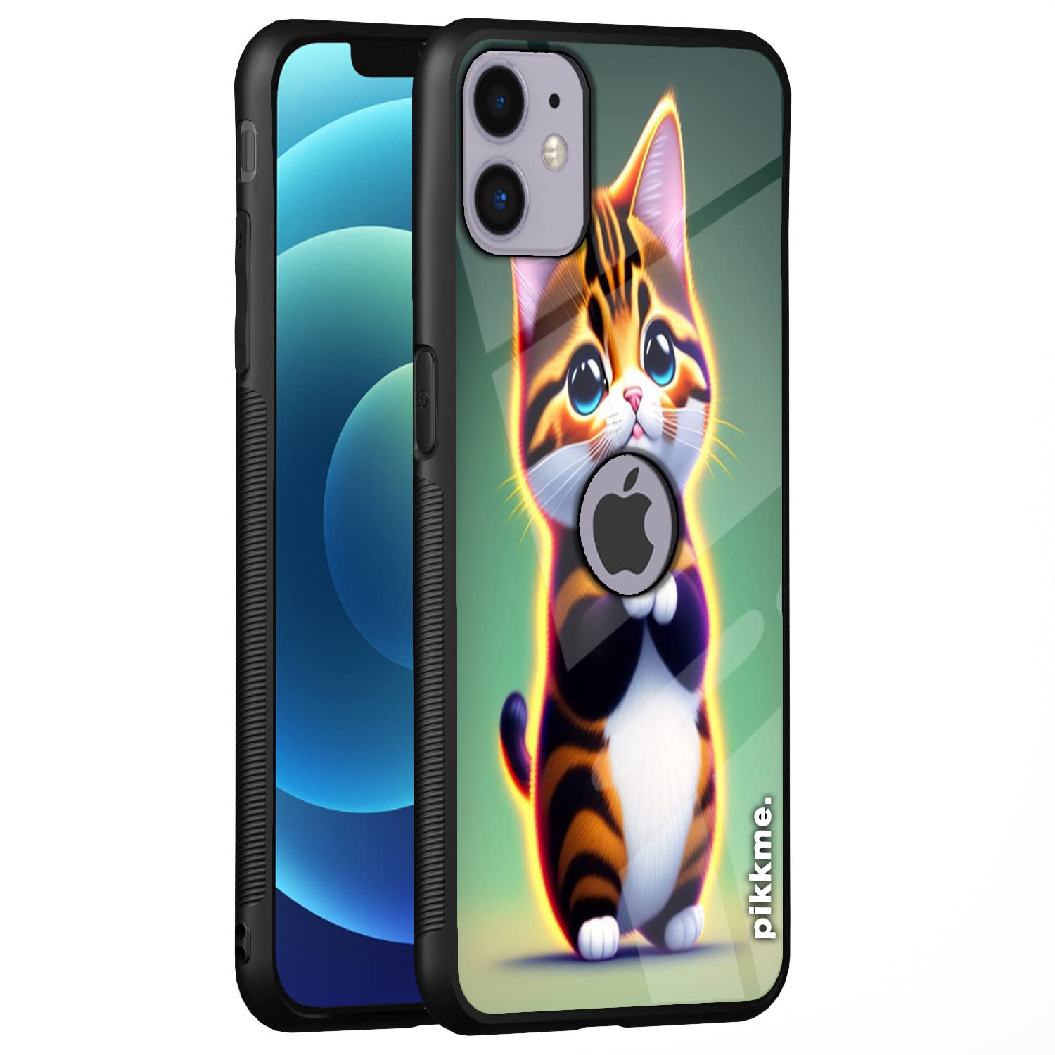 Cat Back cover for iPhone 12 – Pikkme