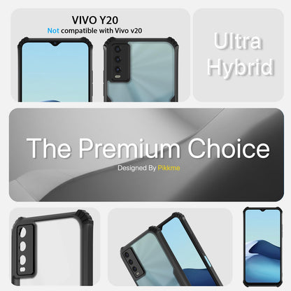 Pikkme black Clear back cover for Vivo Y20 – photo 3