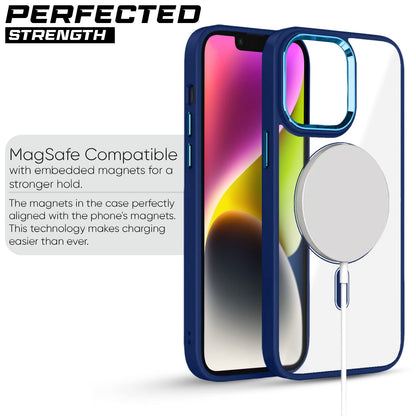 Pikkme iPhone 14 Magsafe Back Case (Blue)