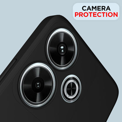 Pikkme black Matte mobile back cover for Redmi 13/Poco M6 Plus 5G – photo 5