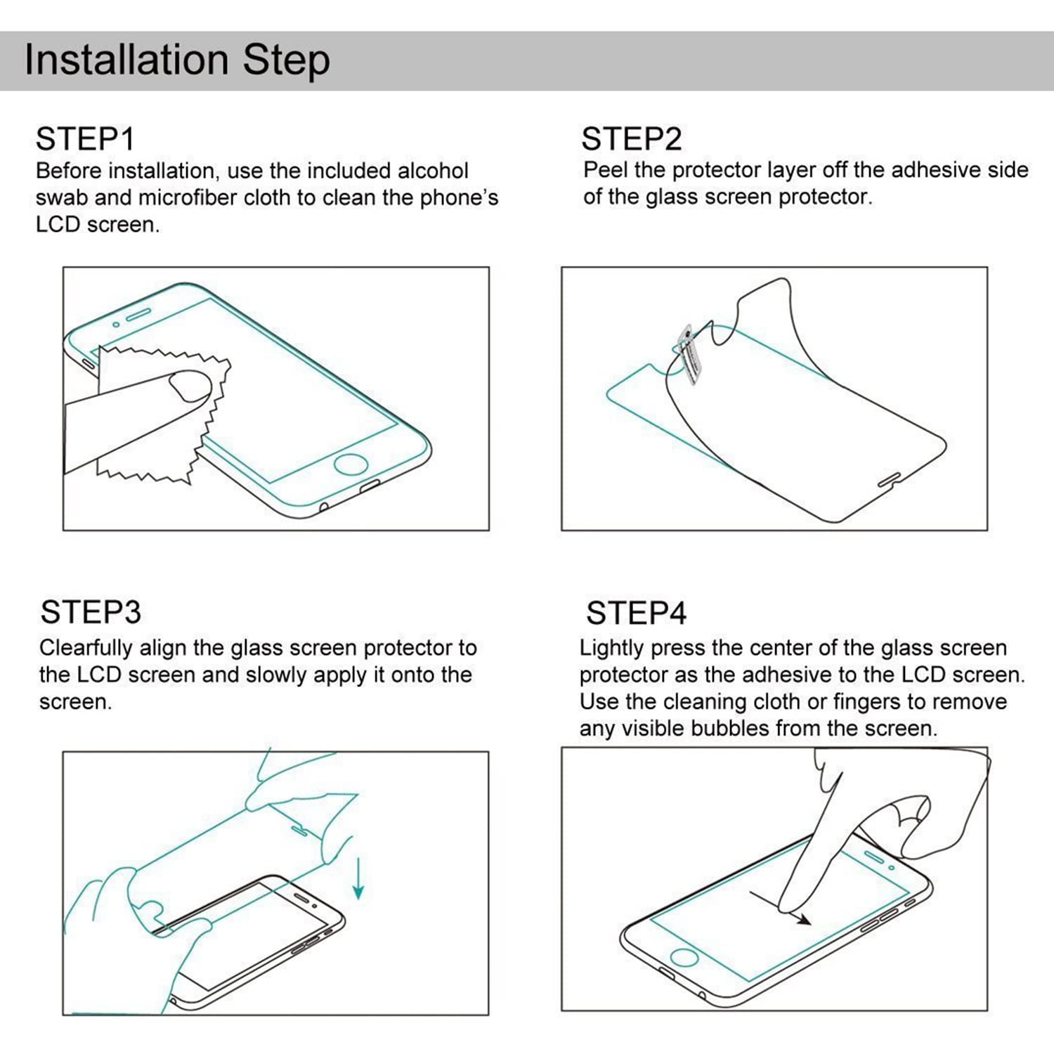 Pikkme iPhone X / Xs Tempered Glass