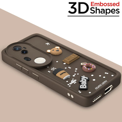Vivo T4 Ultra 5G mobile cover in brown by Pikkme – photo 3