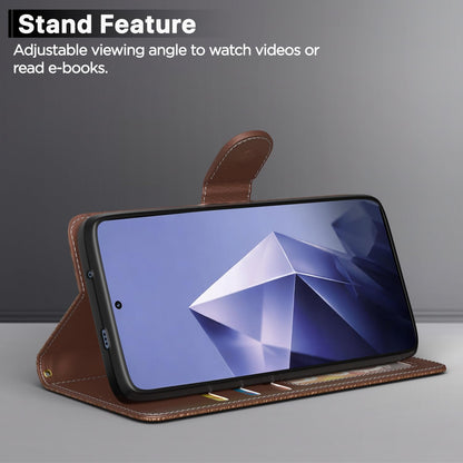 Pikkme Infinix Note 50s 5G Wallet tan mobile flip cover – photo 3