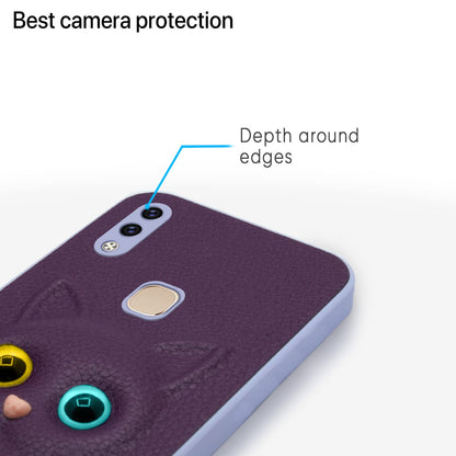 Pikkme Vivo V9 Cat purple phone cover – photo 4