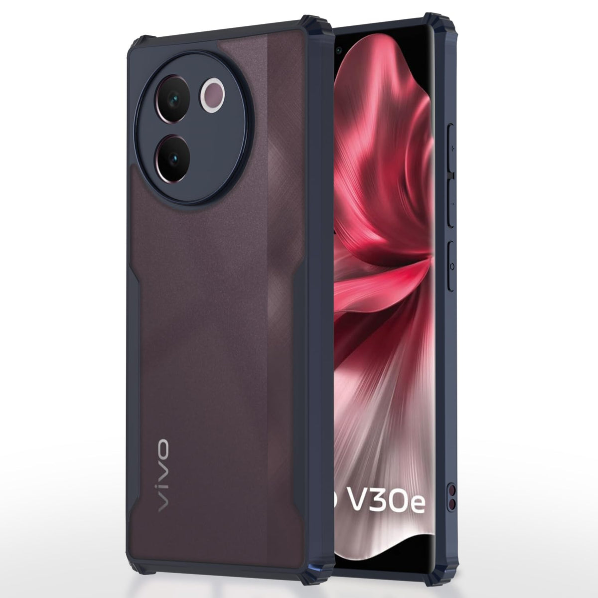 Pikkme blue phone cover for Vivo V30e 5G