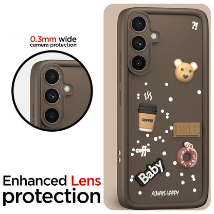 Brown Silicone mobile back cover for Samsung A54 5G – Pikkme – photo 5