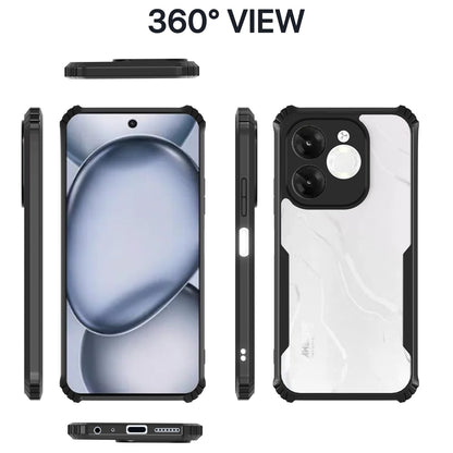 Pikkme Itel A80 Clear black back cover – photo 3