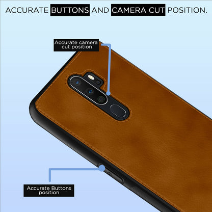 Brown Leather phone cover for Oppo A5 2020/A9 2020 – Pikkme – photo 6