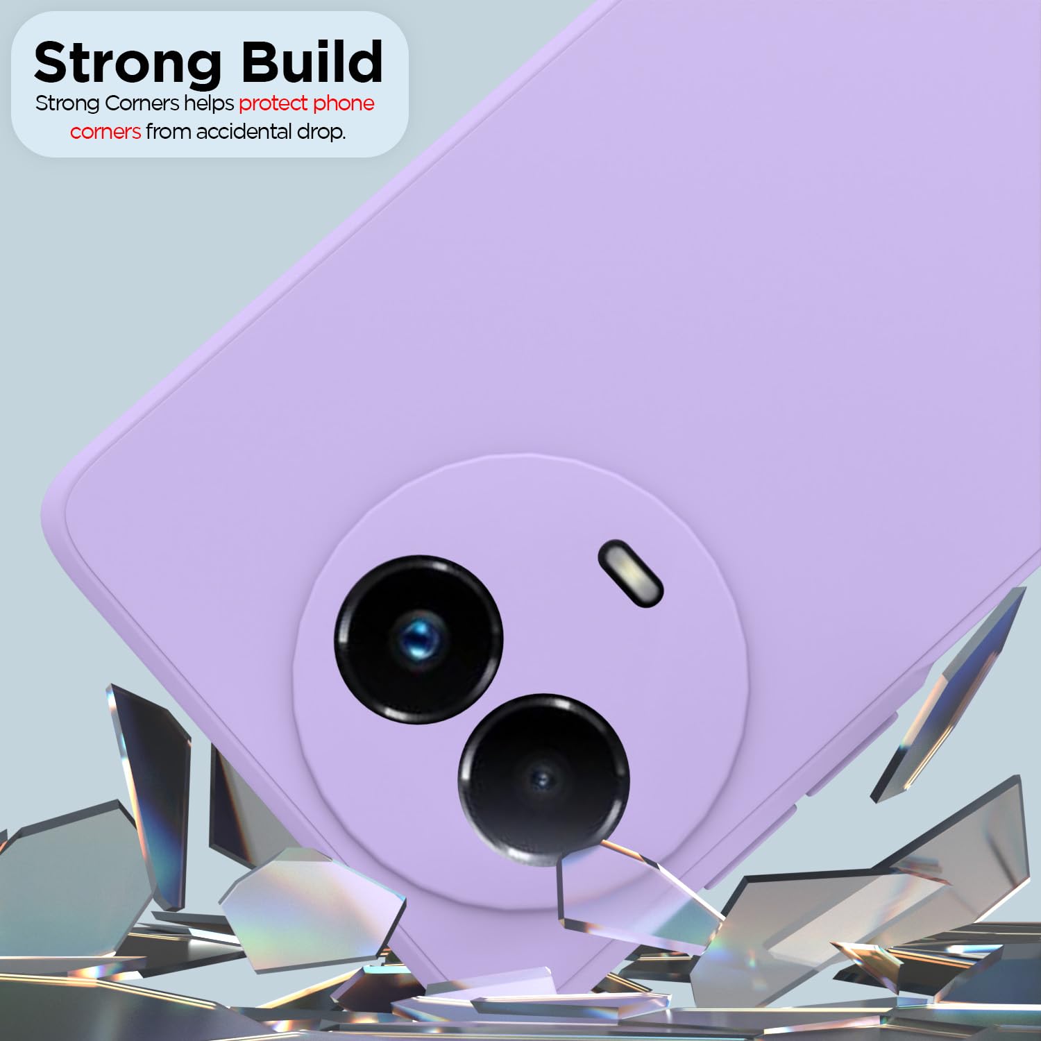 Realme 11/11x/Narzo 60x 5G Matte mobile back cover in purple by Pikkme – photo 5