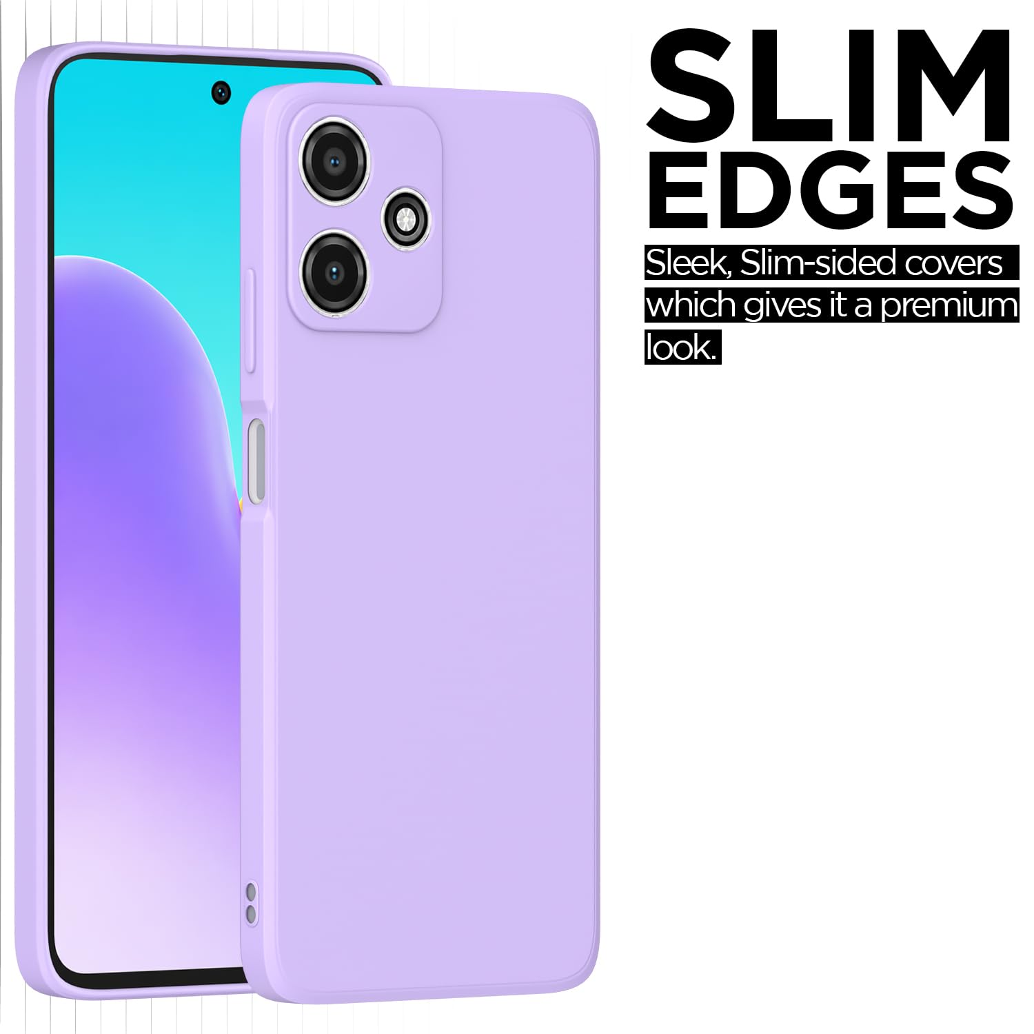 Pikkme purple Matte phone cover for Redmi 12 5G – photo 6