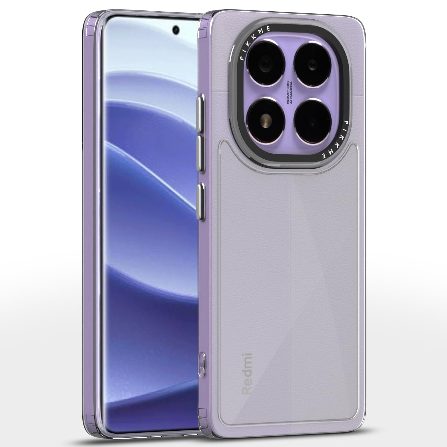 Redmi Note 14 Pro 5g Transring Back Cover -Transparent