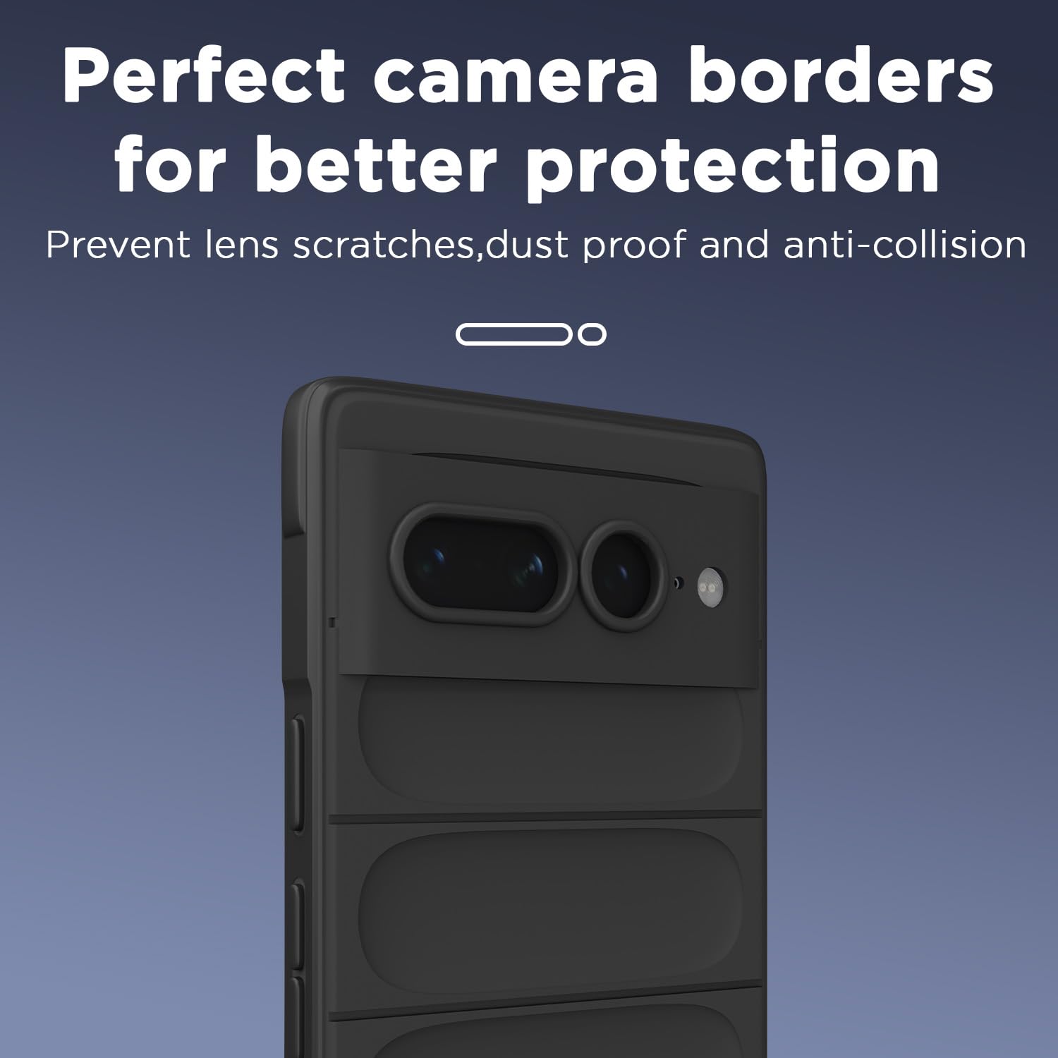 Pikkme black Liquid Silicone back cover for Google Pixel 7 Pro – photo 7