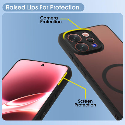 Vivo V70 5G phone cover in black smoke mag-safe by Pikkme – photo 4