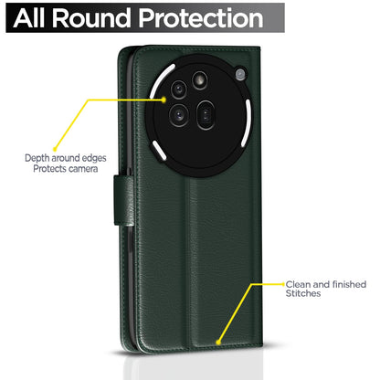 Nothing Phone 3a Pro 5G Wallet flip cover in green by Pikkme – photo 4