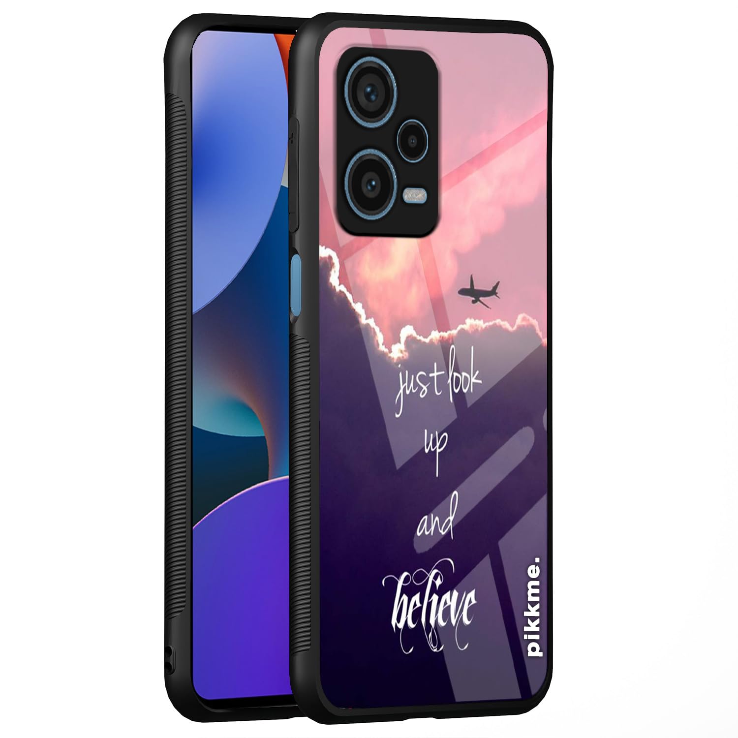 Pikkme mobile back cover for Redmi Note 12 Pro Plus 5G