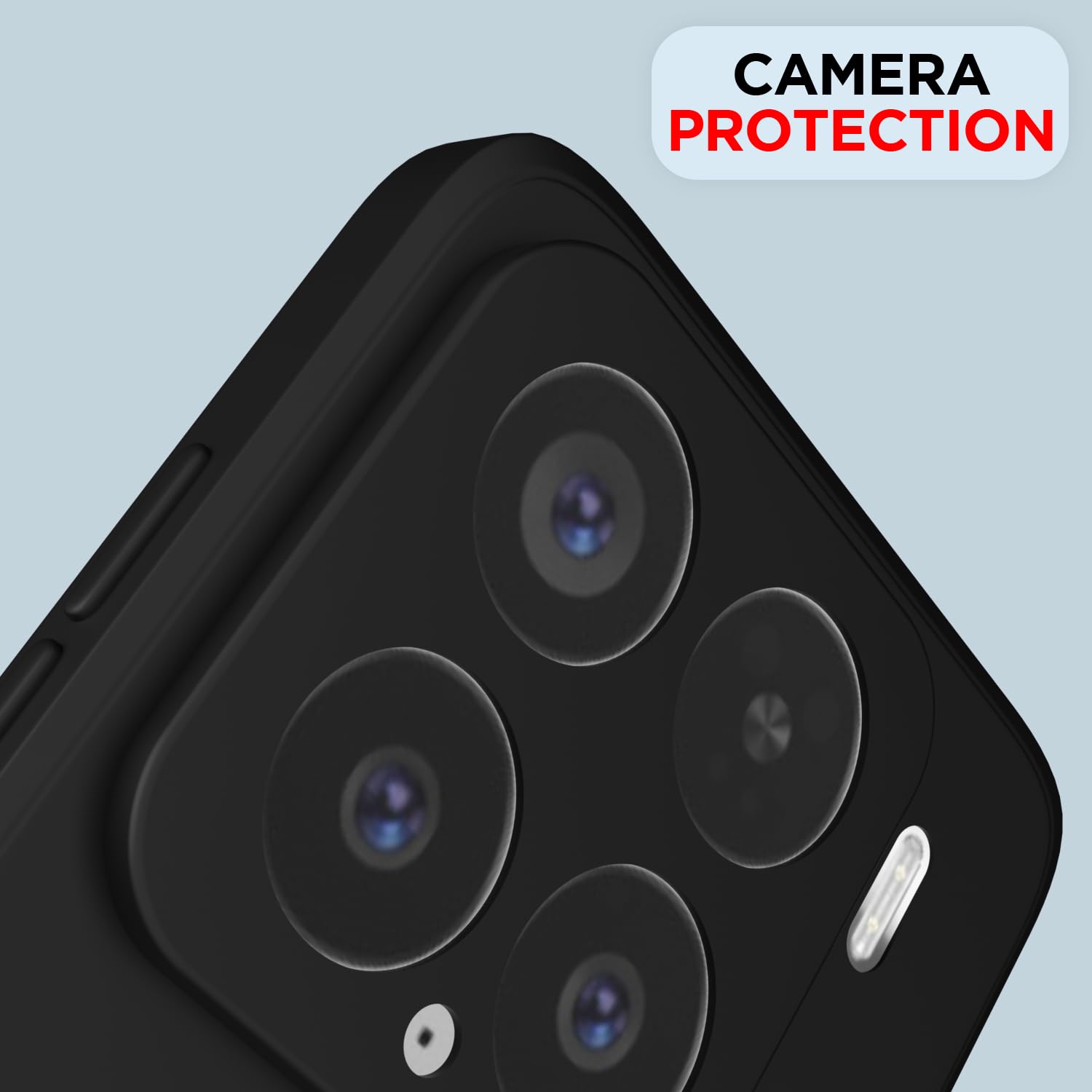 Black Matte phone cover for Xiaomi 15 – Pikkme – photo 5