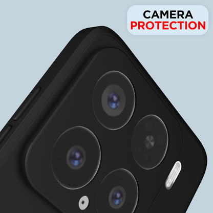 Black Matte phone cover for Xiaomi 15 – Pikkme – photo 5