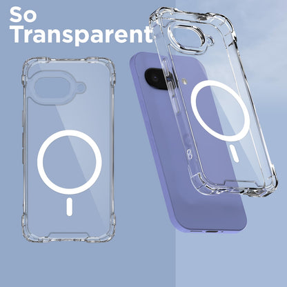 Pikkme Google Pixel 9A MagSafe transparent mag-safe mobile cover – photo 2