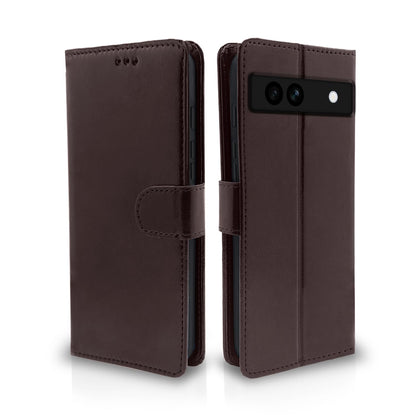 Pikkme Google Pixel 7A Vintage Flip Cover (Coffee)