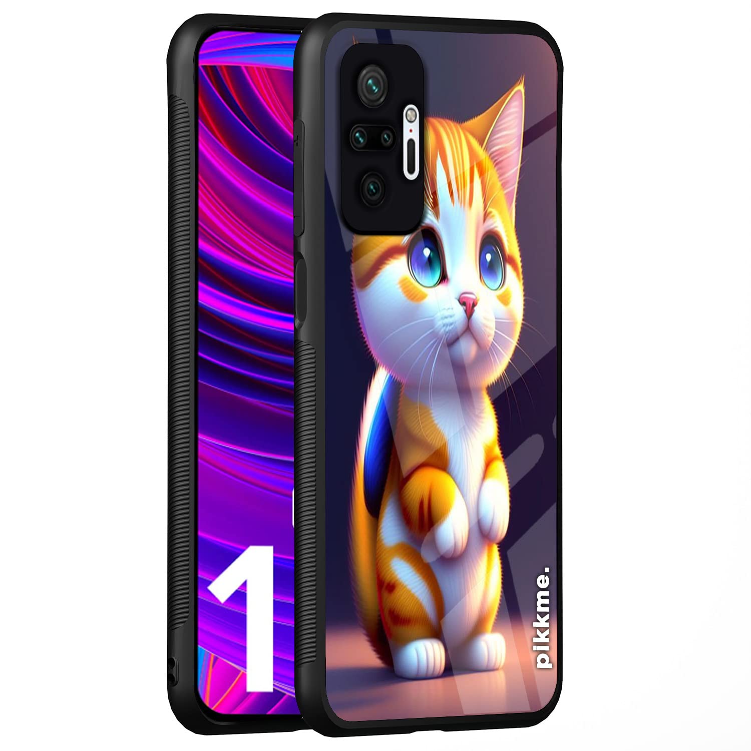Pikkme Redmi Note 10 Pro/Note 10 Pro Max Cat back cover