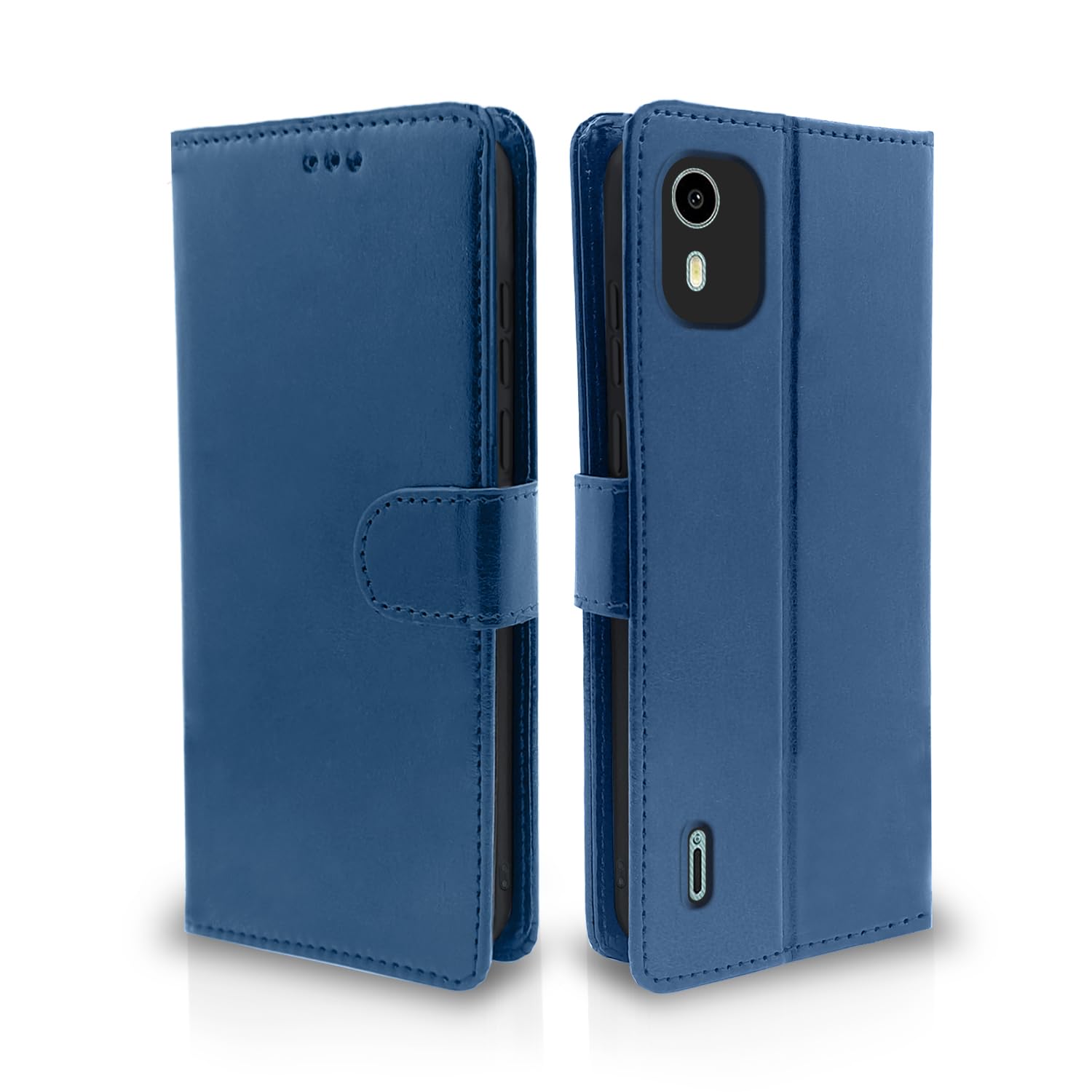 Blue Wallet wallet flip cover for Nokia C12/C12 Pro – Pikkme